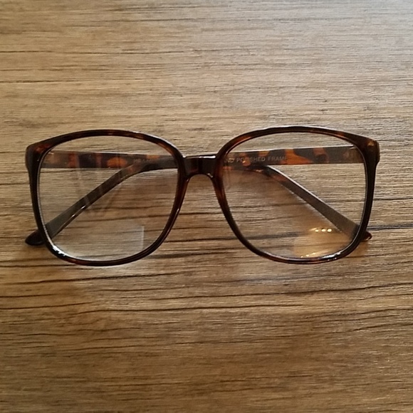 Rectangular clear reader frames glasses - Picture 2 of 5